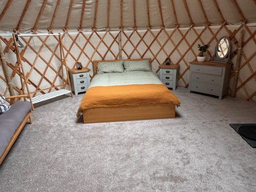 Meadow Yurt double bed